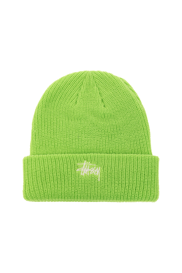 GenesinlifeShops Liberia - Green GOGGLES BEANIE HAT Stussy